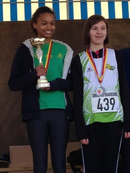 Charlène Chardet , Championne de Lorraine ches les Benjamines