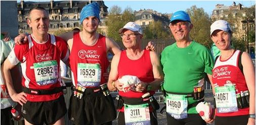 Equipe Marathon Paris 2014