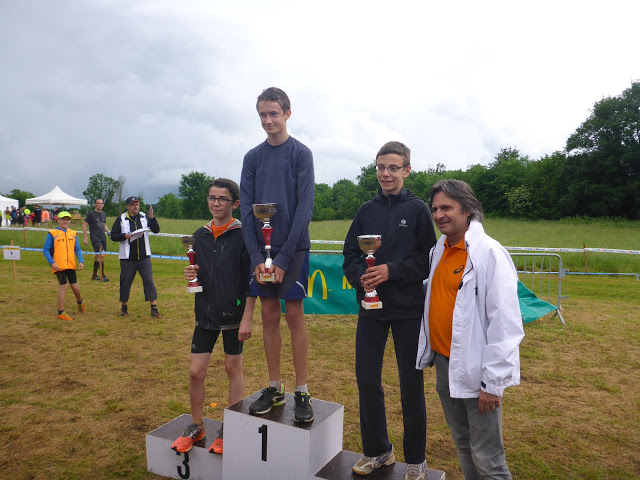 foulées de l'oppidum podium MIG